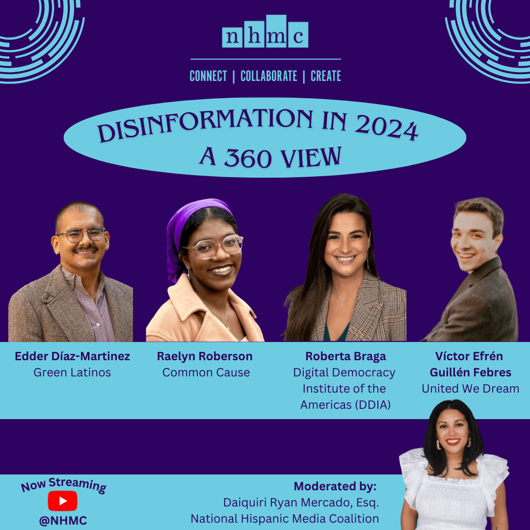 Event: NHMC Panel Discussion - Disinformation in 2024: A 360 View